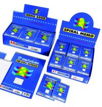 SP03851 A4 Spiral Note Pad Side Open (70 sht)