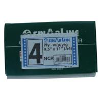 Sinarline 9.5x11, w+p+y+g 4 Ply Computer Listing Paper