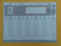 Secura Jan-Dec  A4 Pvc Divider