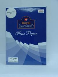 Royal Executive Bond 100gsm Moonbeam White Plain